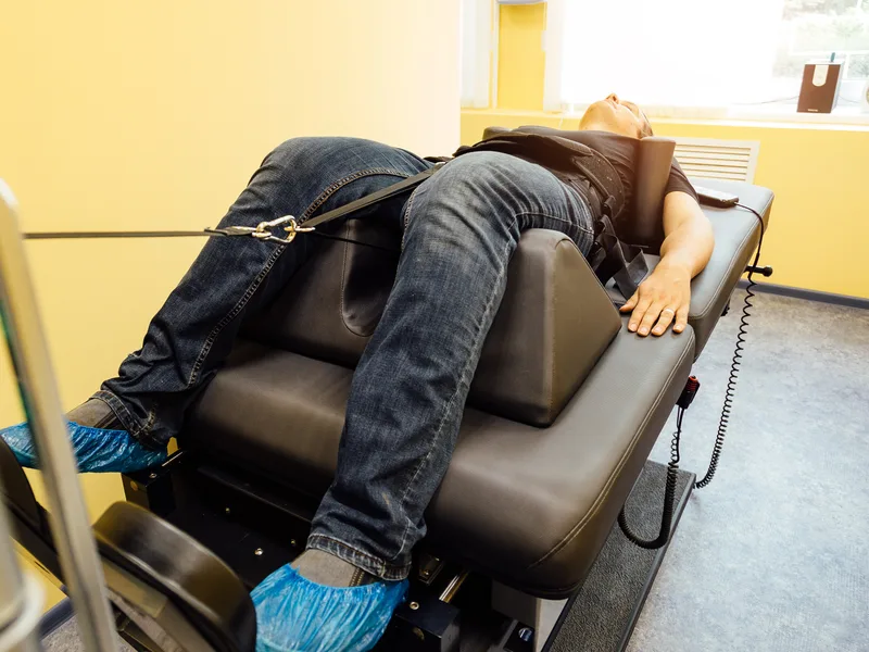 Flexion-Distraction at Hans Chiropractic & Injury Center in Norcross