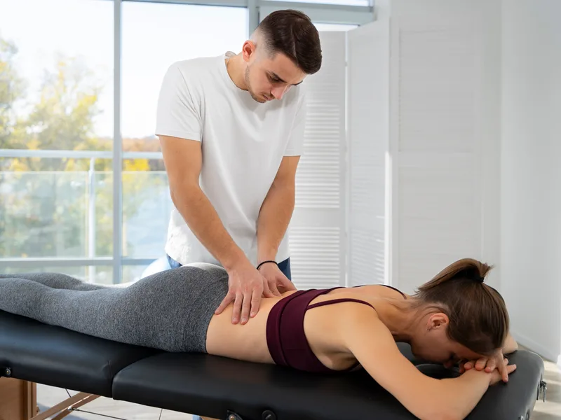 Chiropractic care for hip pain at Hans Chiropractic & Injury Center in Norcross